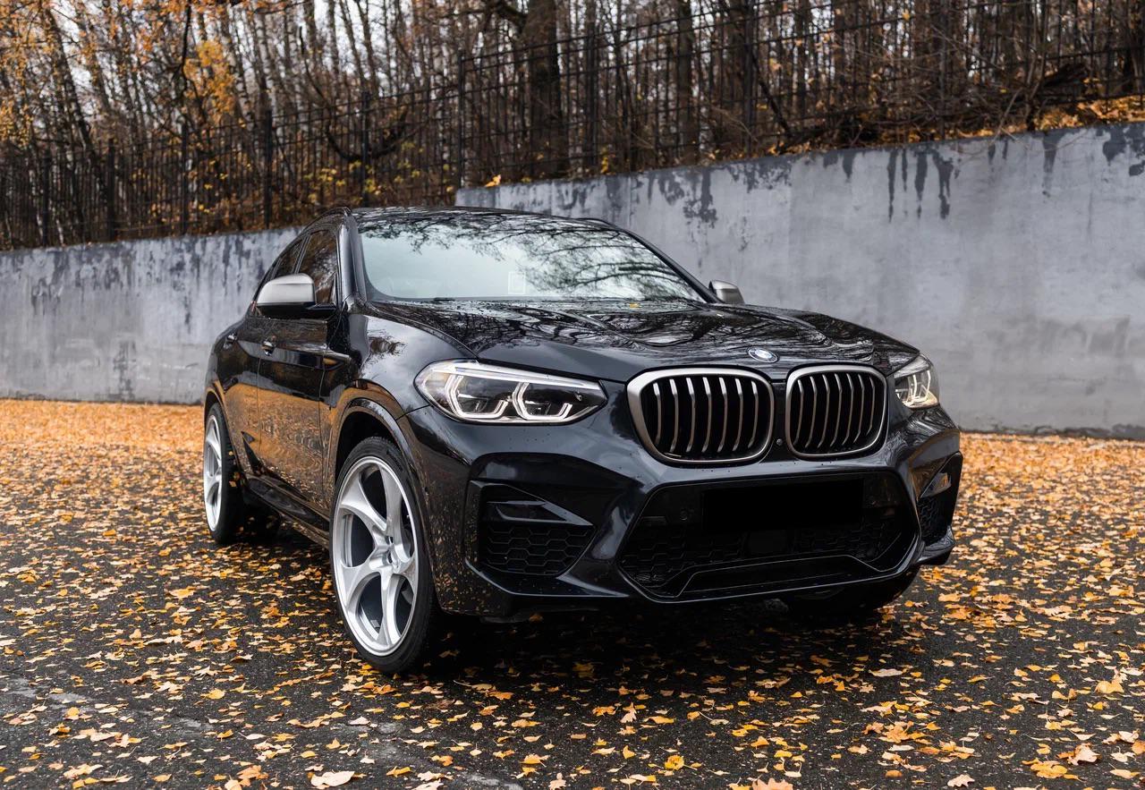 BMW X4 M40d G02 на 22" кованых дисках Advanced Forged фото 5